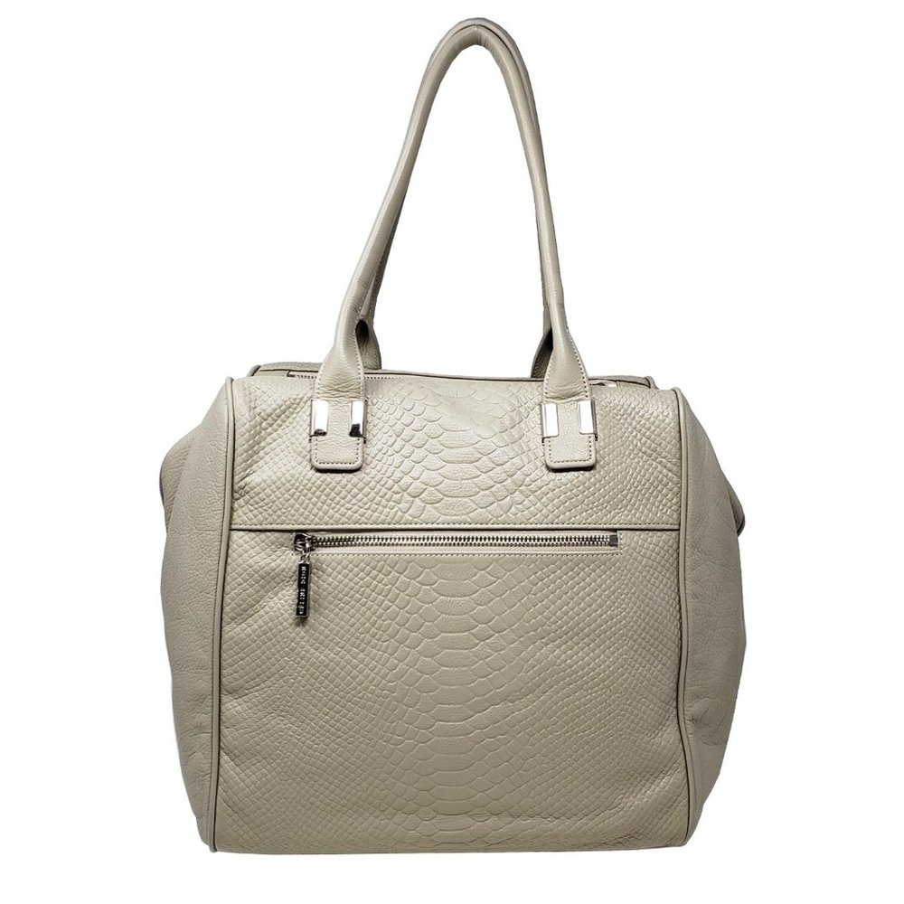 💥 Celine Dion Elegy Large Snake Embossed Leather Satchel